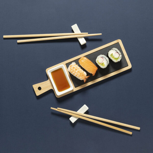 Set de sushi personnalisé - Roanne - Vichy - Montbrison - Tarare - Montceau-les-Mines - St Etienne - idée cadeau client - cadeau collaborateur