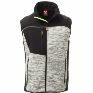 Gilet technique inserts en soft-shell