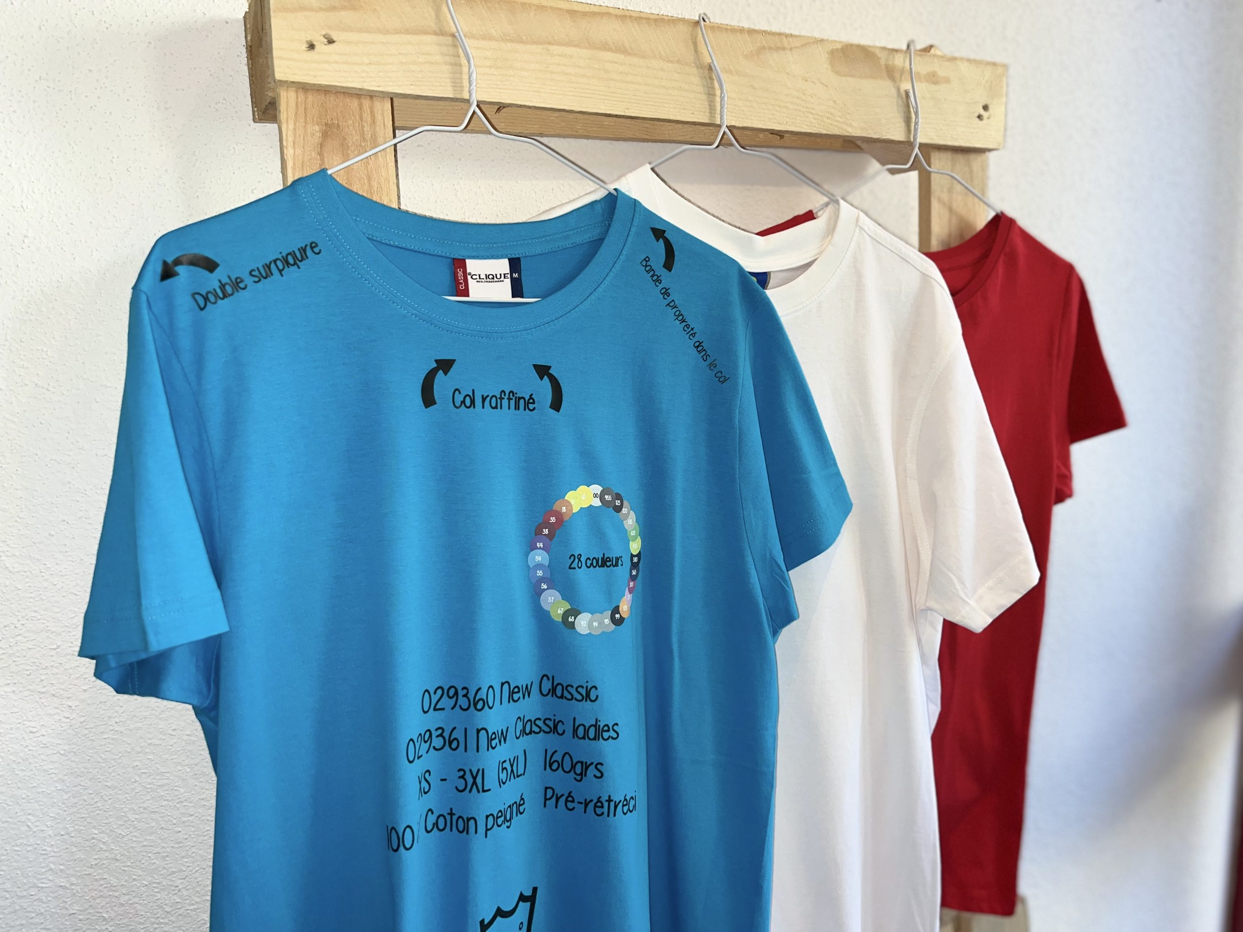 Vêtements professionnels personnalisés
