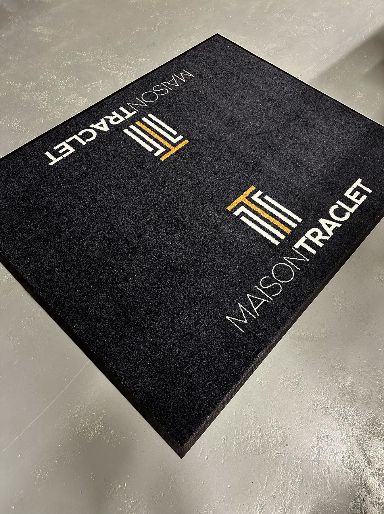 Tapis d'accueil personnalisés