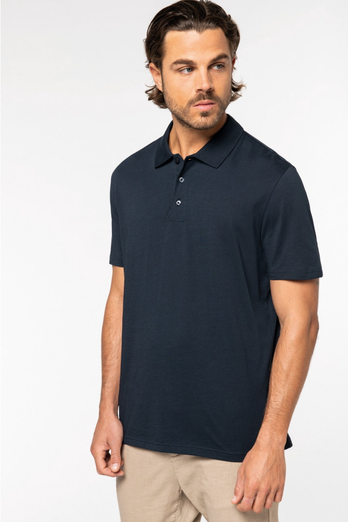 Polo piqué homme